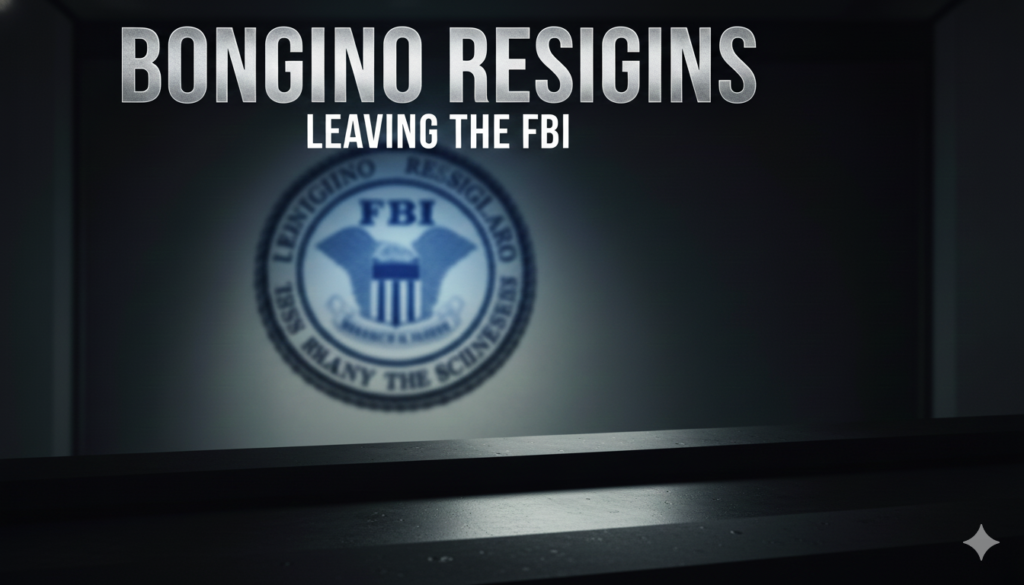 Dan Bongino is resigning from the FBI