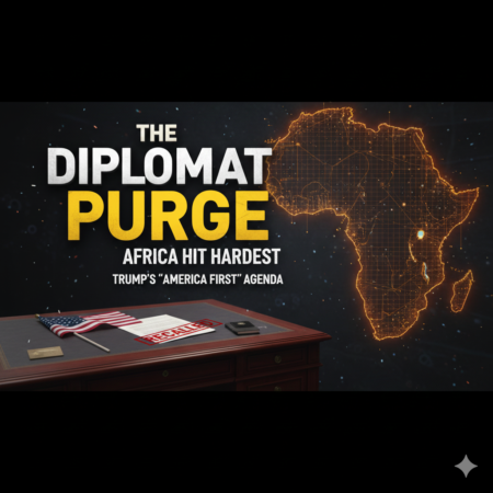 TRUMP PURGES 30 CAREER DIPLOMATS, HITTING AFRICA HARDEST, TO PUSH “AMERICA FIRST” AGENDA