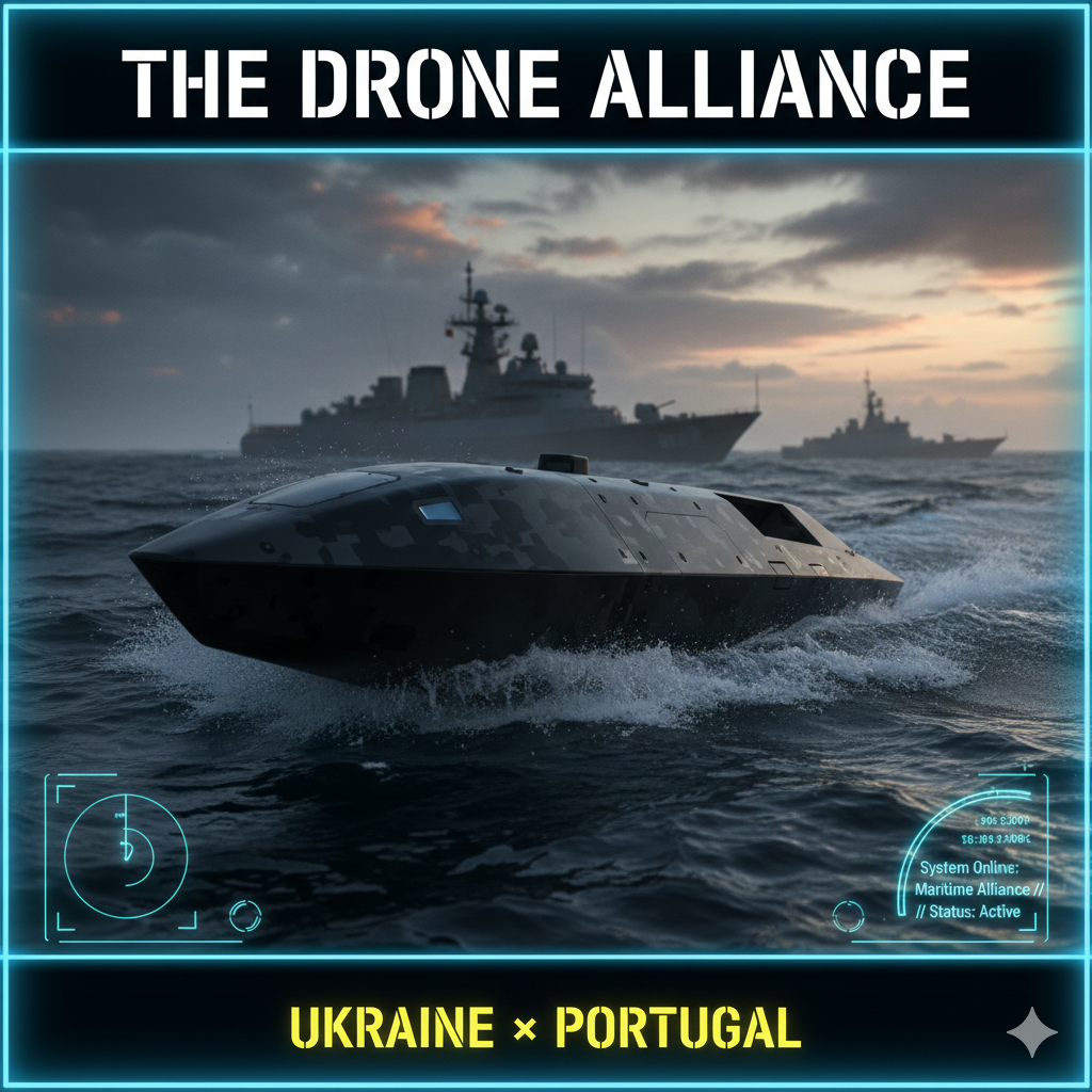 UKRAINE AND PORTUGAL SIGN PARTNERSHIP FOR MARITIME DRONE PRODUCTION