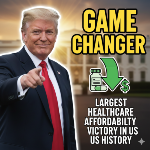 President Trump just secured the largest healthcare affordability victory for patients in US history