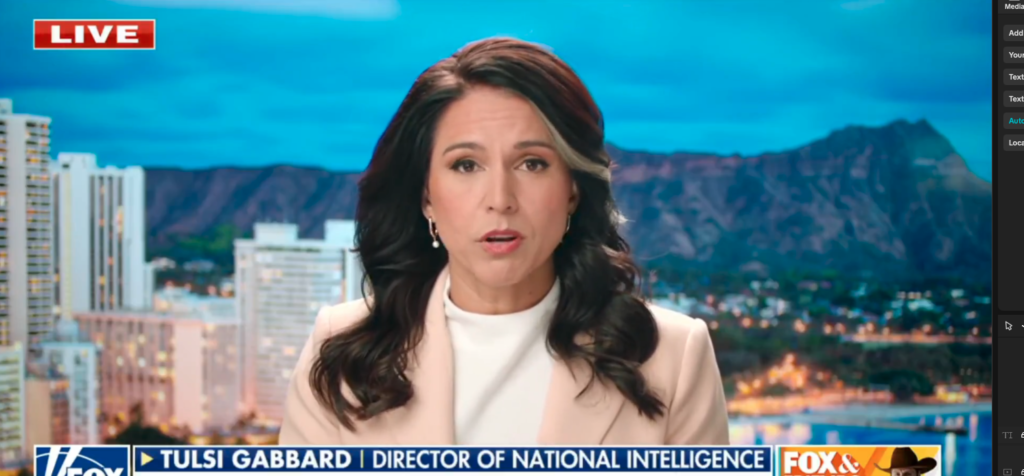DNI Tulsi Gabbard says she is targeting radical Islamist ideology infiltrating America