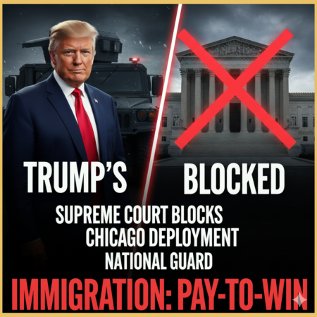 SUPREME COURT BLOCKS TRUMP’S NATIONAL GUARD DEPLOYMENT TO CHICAGO
