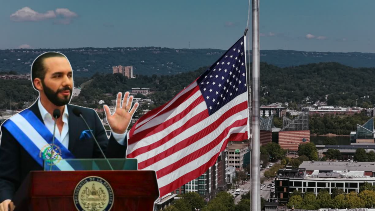 President Trump gives MASSIVE PRAISE to El Salvador President Nayib Bukele