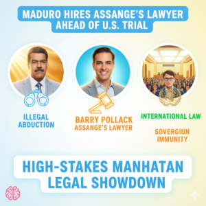 MADURO HIRES ASSANGE’S LAWYER AHEAD OF U.S. TRIAL