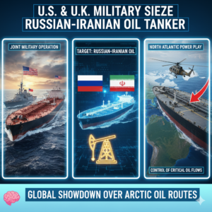 U.S. AND U.K. MILITARY MOVING IN TO GRAB RUSSIAN-IRANIAN OIL TANKER IN THE NORTH ATLANTIC