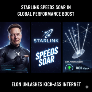 STARLINK SPEEDS SOAR IN GLOBAL PERFORMANCE BOOST